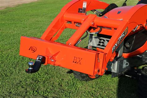 can kubota bx use skid steer attachments|kubota bx front hitch attachment.